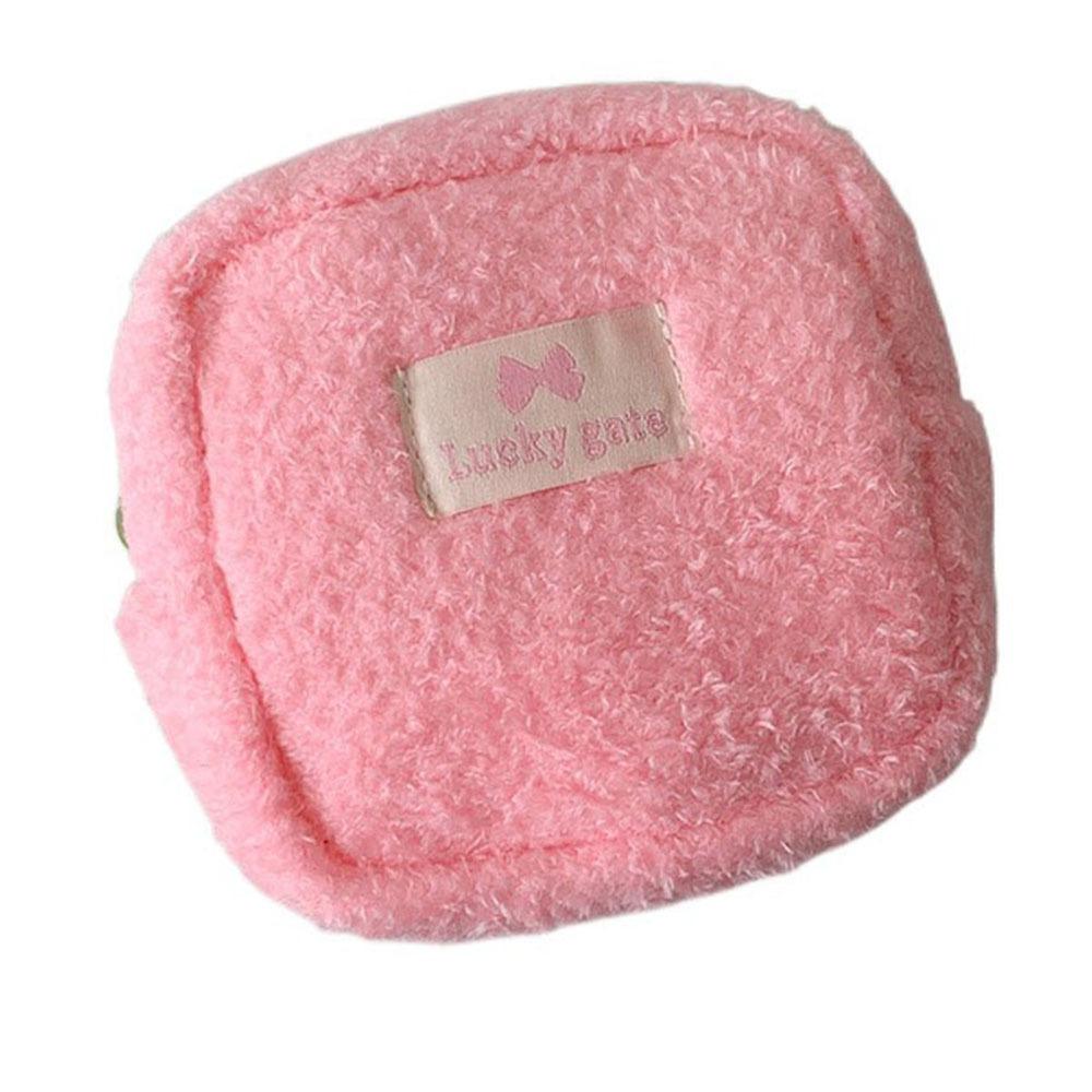 INS Trendy Cosmetic Bag Креативная мини-сумка для макияжа для девочек Мягкий кошелек для монет Дорожное хранение косметики