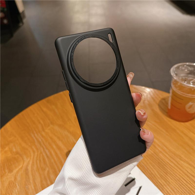 Для vivo X100 X100s Pro Прочная металлическая рамка для объектива с большим отверстием на ощупь, защитный чехол для ПК, задняя крышка в виде ракушки