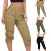 Women Casual Cropped Workwear Fashion Pants Trousers