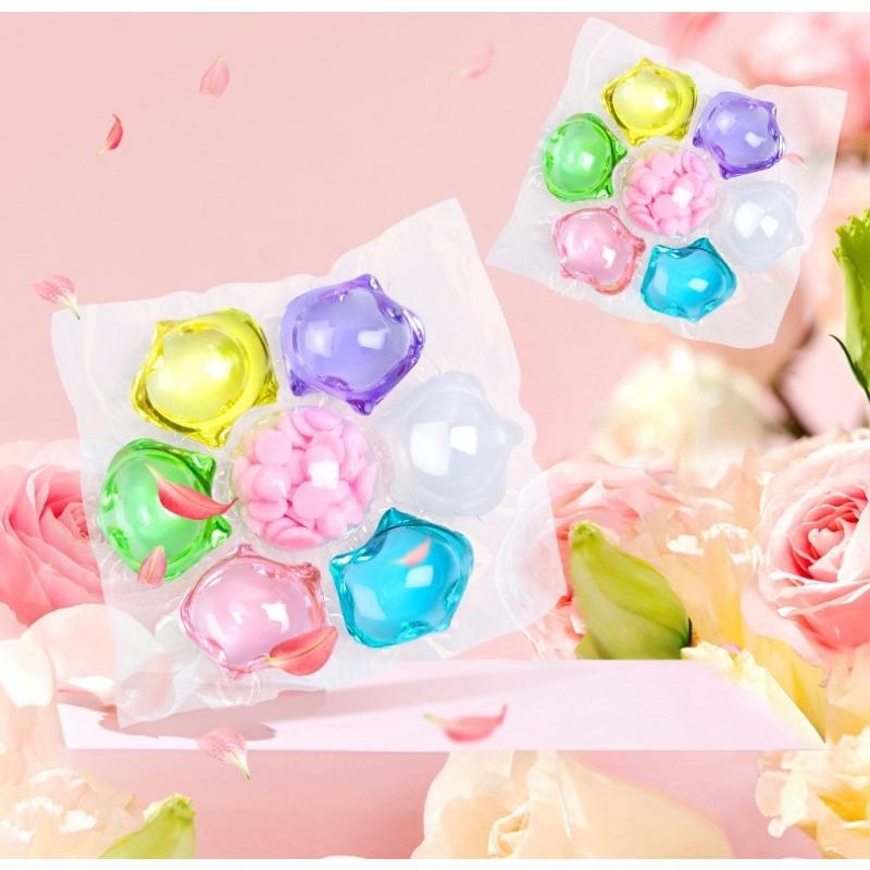 10/20/30PCS Laundry Beads Fragrance Beads Cleaning and Stain Removal Laundry Balls Concentrated Laundry Beads