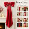 Oversized Wall Bow Decor Satin Fireplace Bow Decor Durable Decorative Bow  Fireplace Decoration