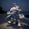 Новые фигурки из аниме Digimon Adventure Фигурка Гарурумона ПВХ Фигурка на шарнирах Статуэтка Коллекция Модель для хобби Кукла Игрушки Рождественские подарки