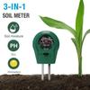 3 в 1 измеритель pH почвы, монитор влажности, тестер температуры солнечного света для садовых растений, сельского хозяйства, 1 шт.
