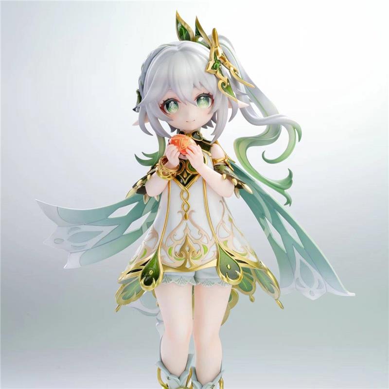 Naxida Figure Collectible Action Toy Model God Of Grass Lucky Anime Girl TwoDimensional Doll For Gaming Desktop Decoration
