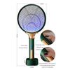 1200mAh Electric Mosquito Swatter LED Rechargeable Anti Fly Bug Zapper Killer Racket Pest Control Product