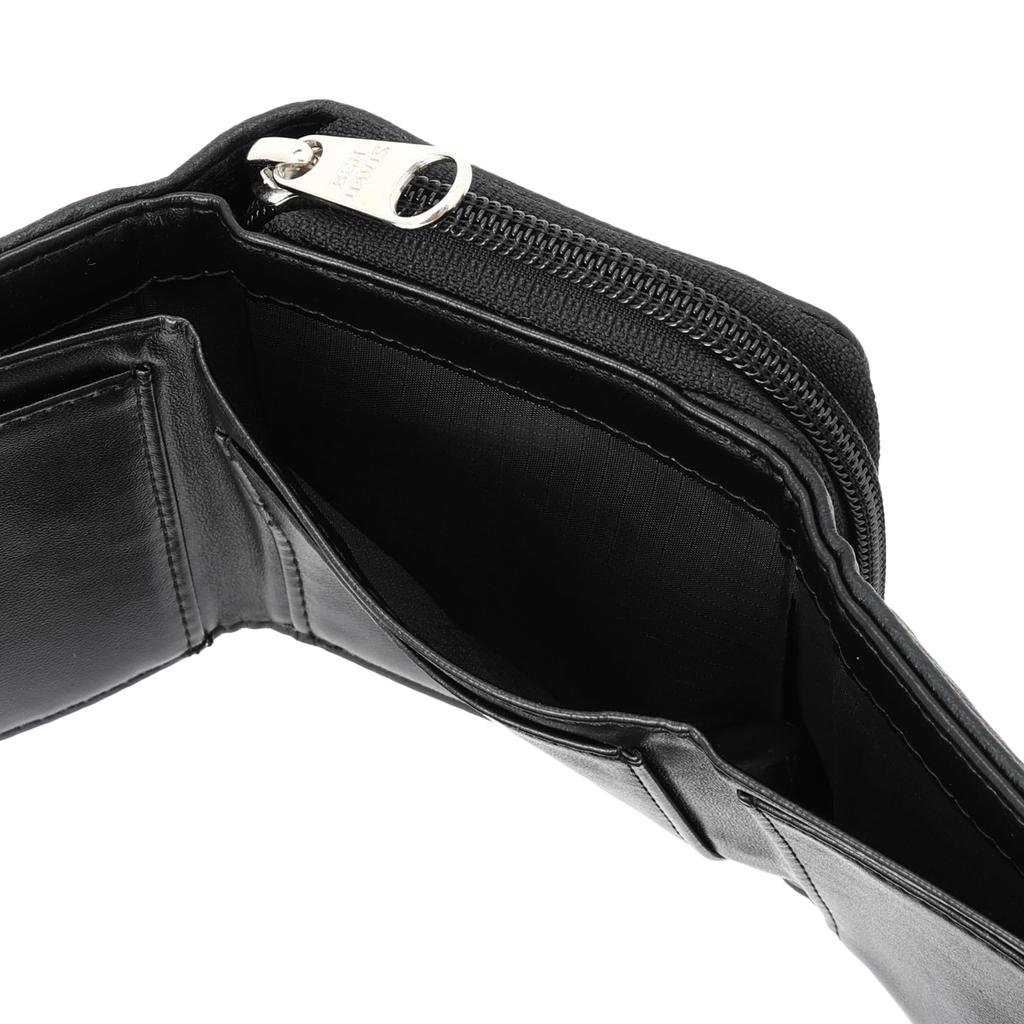 Кошелек тройного сложения Кошелек тройного сложения S Черный [Ben Davis]