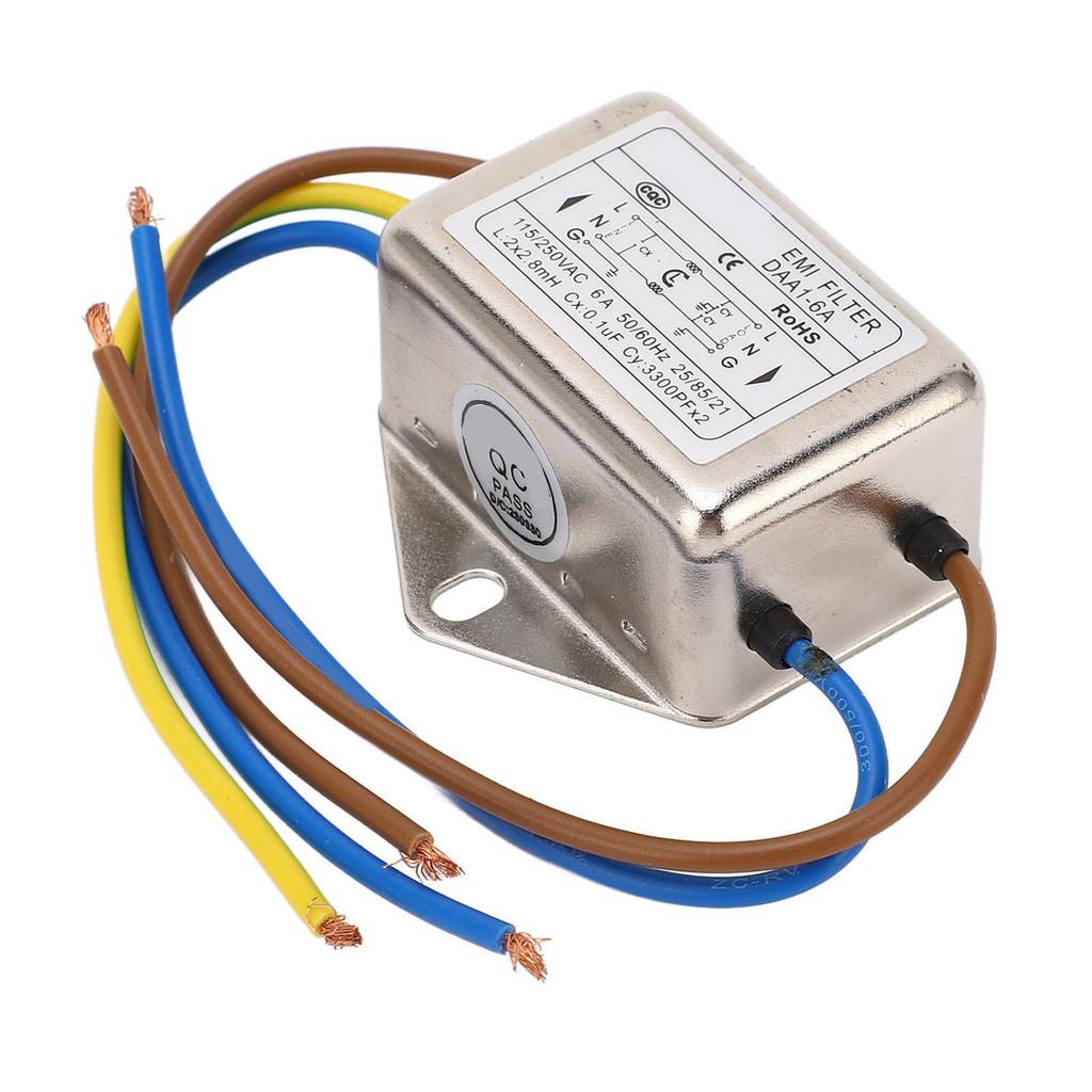 Фильтр сетевого напряжения Подавитель шумов Фильтрация помех Силовой EMI-фильтр для лазерного резака