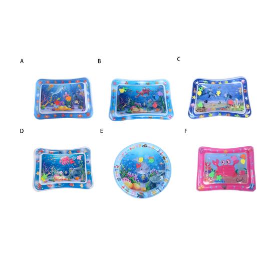 Коврик с датчиком воды для кошек, утолщенный сенсорный игровой коврик с рыбным узором, надувное охлаждение