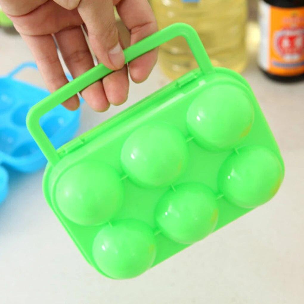 Держатель для яиц, ящик для хранения еды, держатель, контейнер, аксессуары, поставки, пластик, современный прямоугольный глянцевый 6 сеток