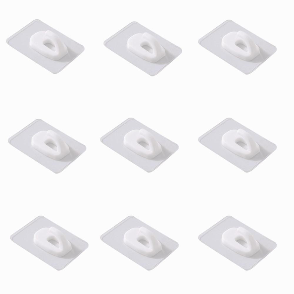 No Traces Mini Strong Hooks Transparent Utility Hooks Invisible Self-Adhesive Hooks  Necklaces