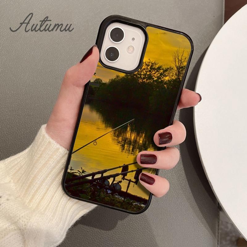 ЧЕХОЛ ДЛЯ ТЕЛЕФОНА ДЛЯ КАРПОВОЙ РЫБАЛКИ для iPhone 11 12 13 14 Pro Max mini X XR XS SE 2020 5 6S 7 8 Plus Samsung Galaxy S21 S22 Крышка-чехол