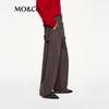 MO&Co. Women's Straight Fit Cotton Trousers