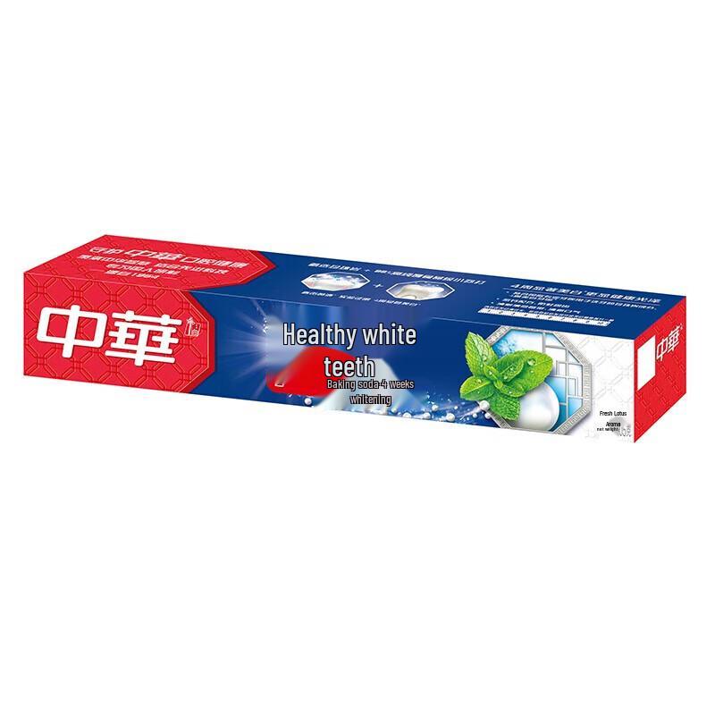 Зубная паста Zhonghua Healthy White с пищевой содой и мятой