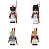 War Building Blocks Minifigures Knight Infantry Cavalry Toys