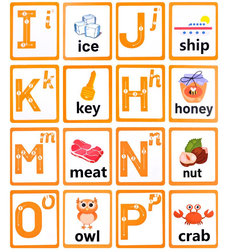 Монтессори Наждачные буквы и цифры Деревянные развивающие игрушки