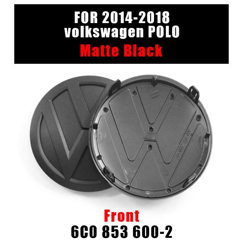 For VOLKSWAGEN VW Volkswagen Car Logo Emblem Hood Front And Rear Tail Mark Rear Badge Modification Replacement Accessories For V