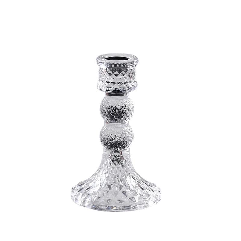 Винтажный французский хрустальный подсвечник для ароматерапии и создания атмосферы ужина