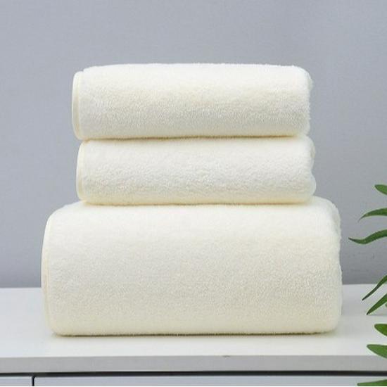 Thickened Coral Fleece Quick-Drying Bath Towel - Lint-Free, Absorbent for Adults & Dormitories