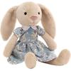 Jellycat Коллекция Зайчик Цветочное Платье Кукла Lotti Dolls Плюшевая Кукла 27см Высота