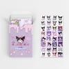 Sanrio Photocard Goods LOMO Illustration Photocard 60pcs + Mini Sticker 32pcs, Kuromi, 1ea