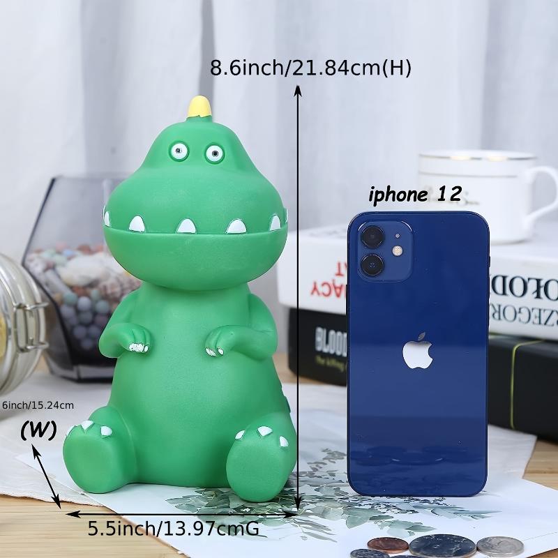 Копилка в виде динозавра, небьющаяся копилка в виде тираннозавра, первая копилка, подарки для детей, мальчиков и девочек, украшения для дома