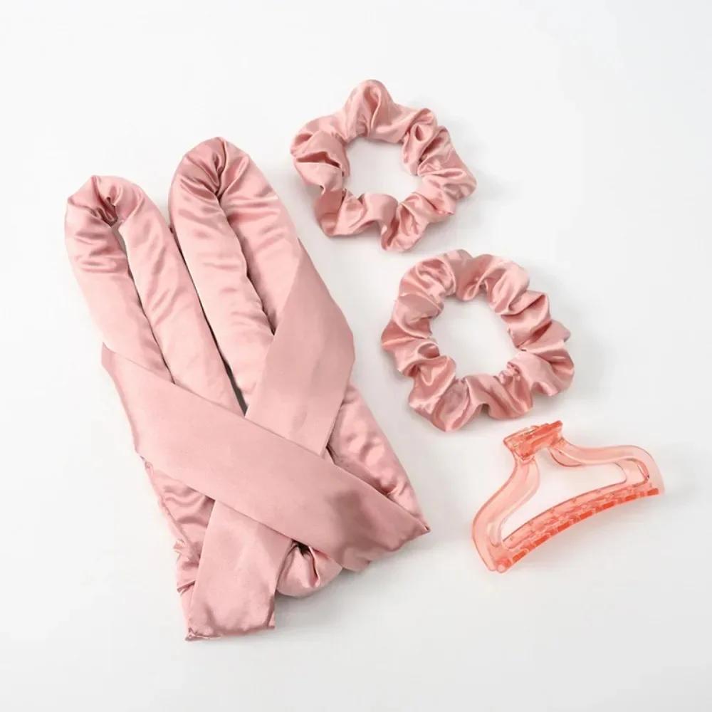 Безнагревные щипцы для завивки волос Повязка на голову Ленточные бигуди без нагрева Мягкие бигуди для волос Шелковые кудри Ленивые стержни для завивки волос Инструменты для укладки волос