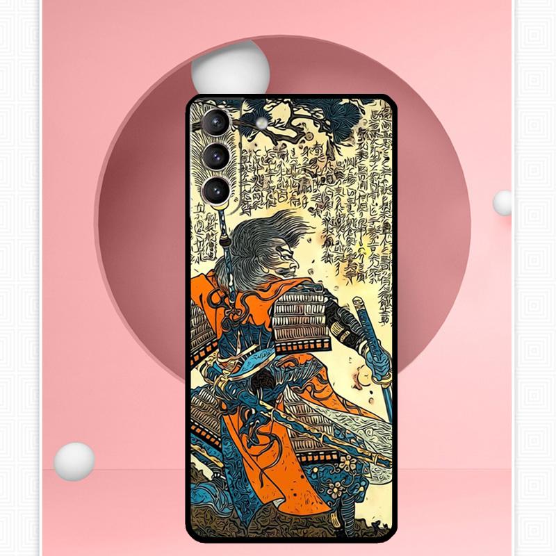 Samurai Mask Demon Case For Samsung Galaxy S24 S23 Ultra S22 S20 FE S21 FE Note 10 20 S8 S9 S10 Plus Cover