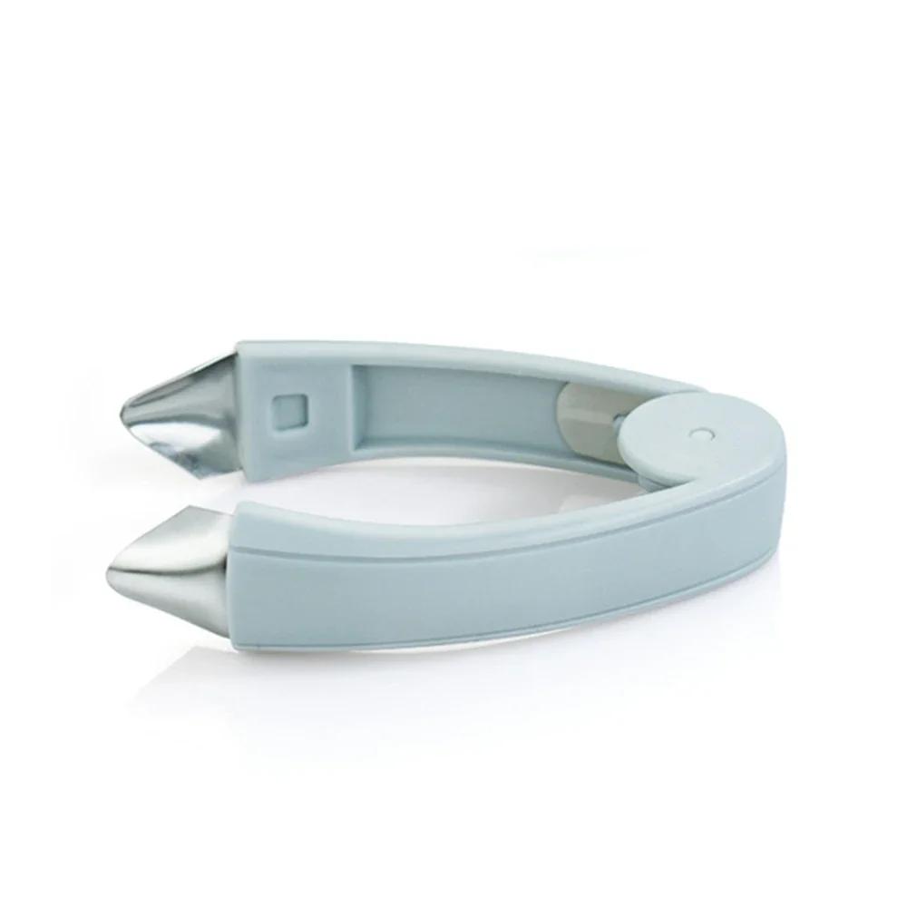 Портативные кухонные инструменты, стальная ножница для чистки ананасов и клубники, практичный зажим для удаления семян и овощей, аксессуары для фруктов