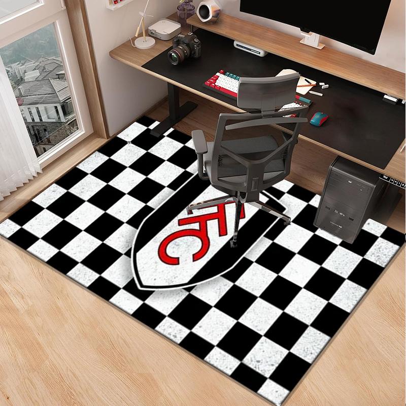 Fluminense Club Crest Carpet, Chair Rug,Rug for Office Bedroom living rooms, Doormat decor Fan Gift Christmas Gift