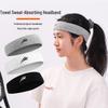High Elastic Breathable Sweat-Absorbent Sports Headband for Men & Women - Ideal for Badminton, Basketball, Fitness, and Running