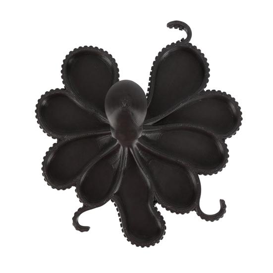 Octopus Jewelry Storage Tray with 8 Compartments Multi-purpose Necklaces Rings Earrings Trinket Organizer Holder Serving Tray Decoration