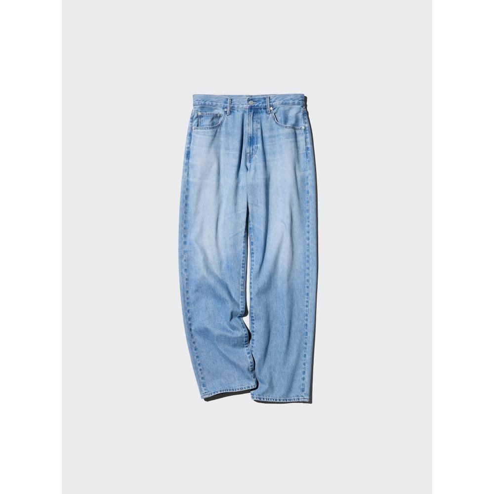 Uniqlo Японские мешковатые джинсы длинные