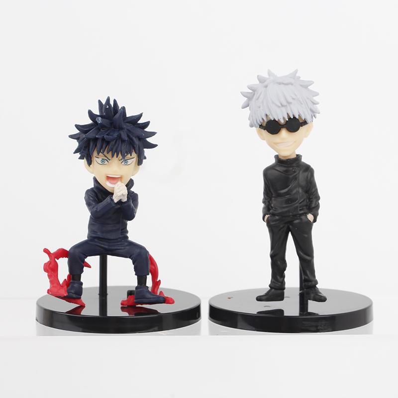 8pcs/set Anime Jujutsu Kaisen Characters Model Toys