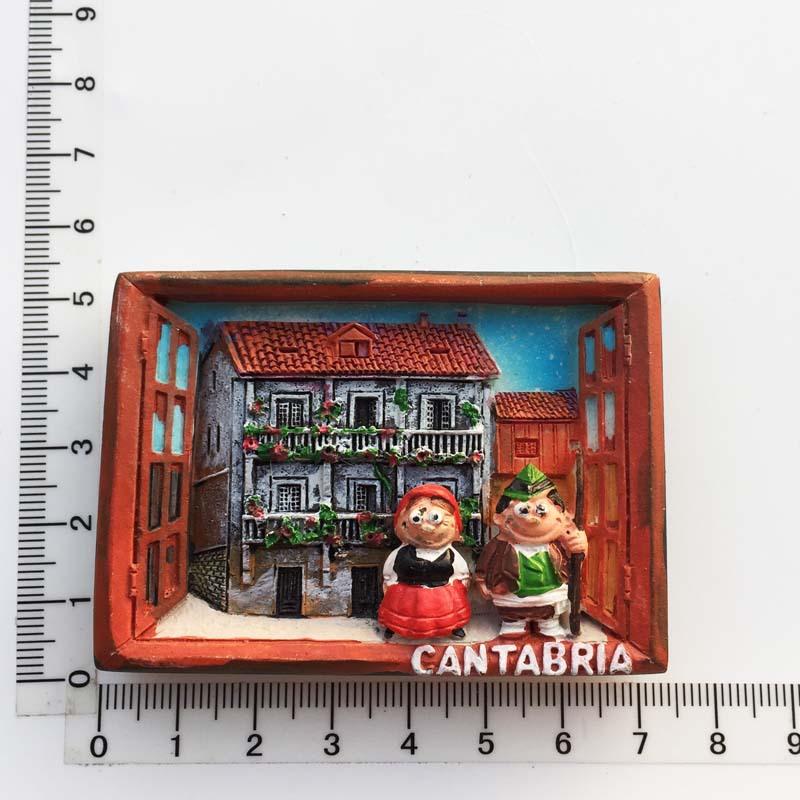 3D Польша Франция Австрия Швейцария Греция Великобритания Смола Магнит на Холодильник Ручная Роспись Холодильник Магнитные Наклейки Туристическое Ремесло Коллекция Украшения