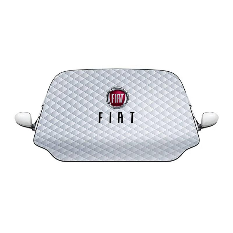 Зимний автомобильный чехол для защиты от снега и солнца для Fiat 500 Abarth Panda 500e Tipo Cronos Argo Ducato Panda 500L Автомобильные аксессуары Инструменты