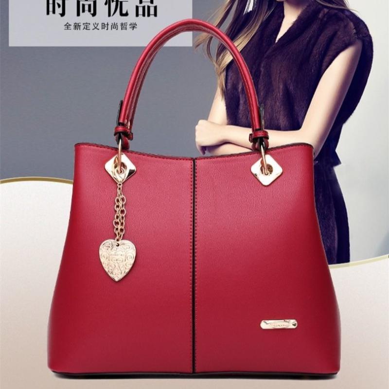 Bag Women's Messenger Bag Small Satchel Large Capacity Fashionable Versatile Bag Mature High Grade Women's Messenger Bag