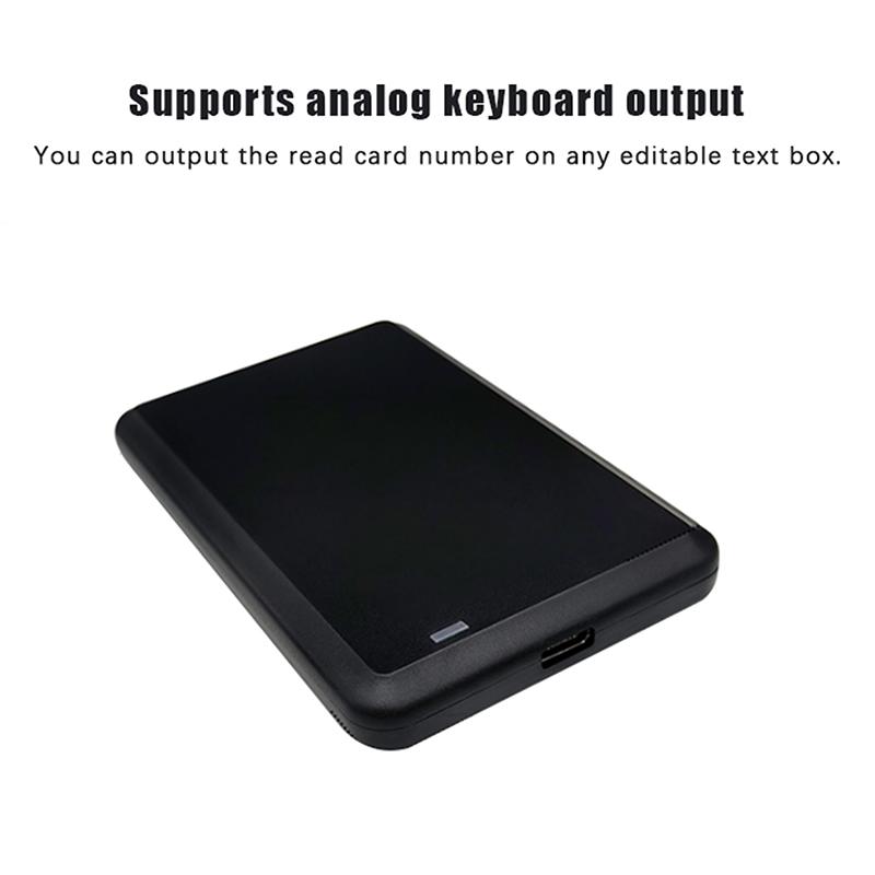 Считыватель меток USB UHF ISO18000-6C 860-960 МГц без драйверов чтение запись HID-USB виртуальный COM-вывод регулируемый