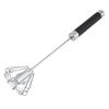 Stainless Steel Anti Rust Durable Rotatable Manual Whisk Egg Beater