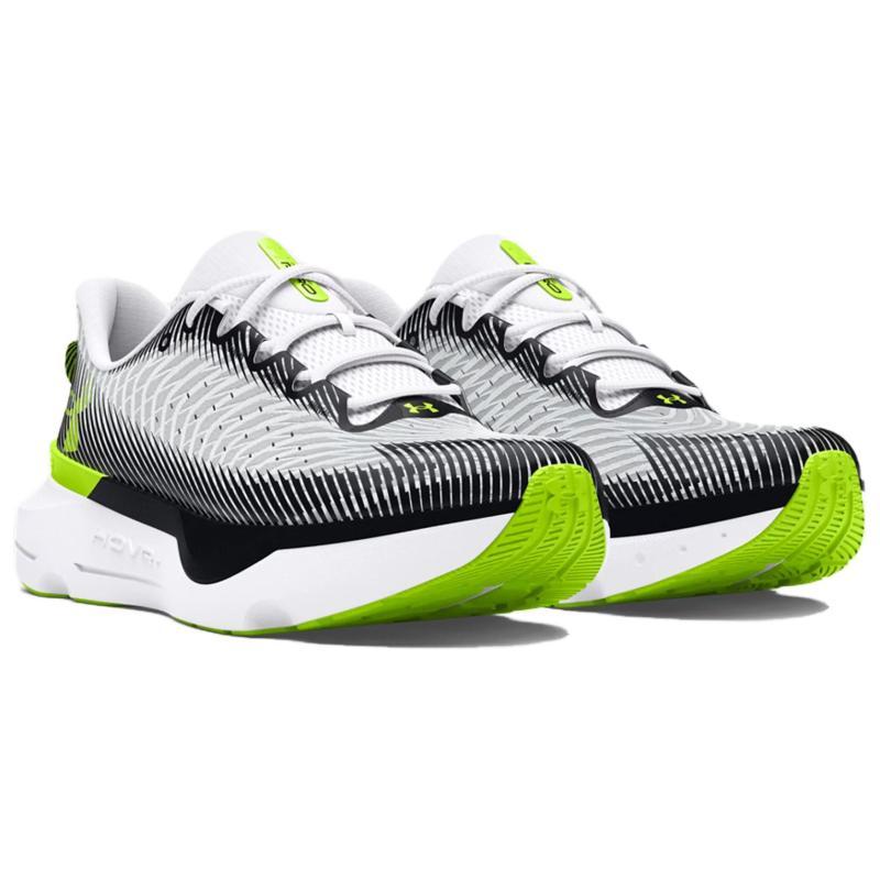 Under Armour Infinite Pro Нескользящие, Износостойкие, Дышащие Кроссовки с низким верхом для бега Мужские Белые Черные Кроссовки 3027190-103