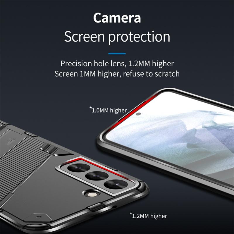 For Samsung Galaxy S22 S 22 Ultra Case Anti Shock Kickstand Magnet Armor Phone Cases For Samsung S22 Plus S22Plus Back Cover