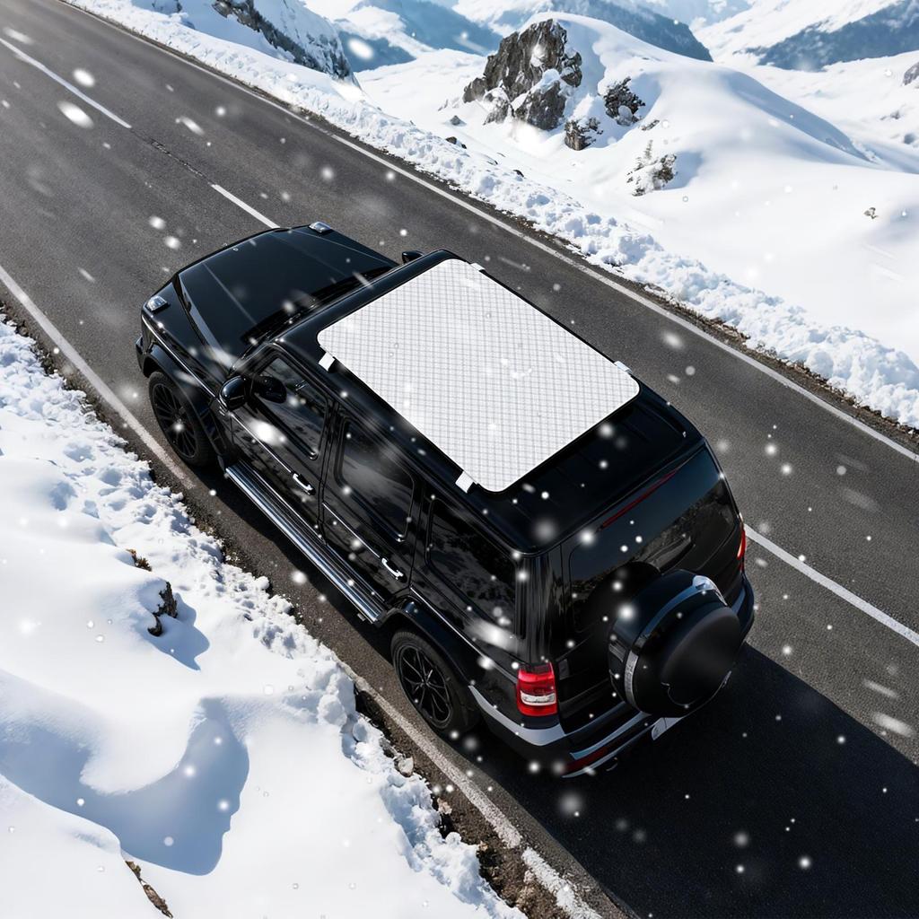 Крышка люка для снега Водонепроницаемая защита верха автомобиля Аксессуары Защитная крышка люка для седанов внедорожников Автомобильный сон Кемпинг