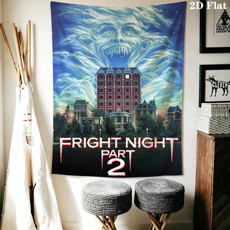 Fright Night Pattern Home Decor Tapestry, Wall Hanging, Decorative RV Wall Cloth.MGT0918327