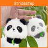 Cute Plush Cartoon Panda Doll Keychain Soft Stuffed Toy Perfect For Gift Kids