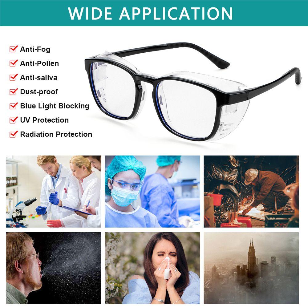 Очки для защиты глаз Очки против пыльцы Очки против запотевания, блокирующие синий свет Защитные очки