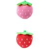 Embroidery Dog Strawberry Pink Strawberry Pet Sound Cat Plush Toy Dog Cat Toy Pet Supplies