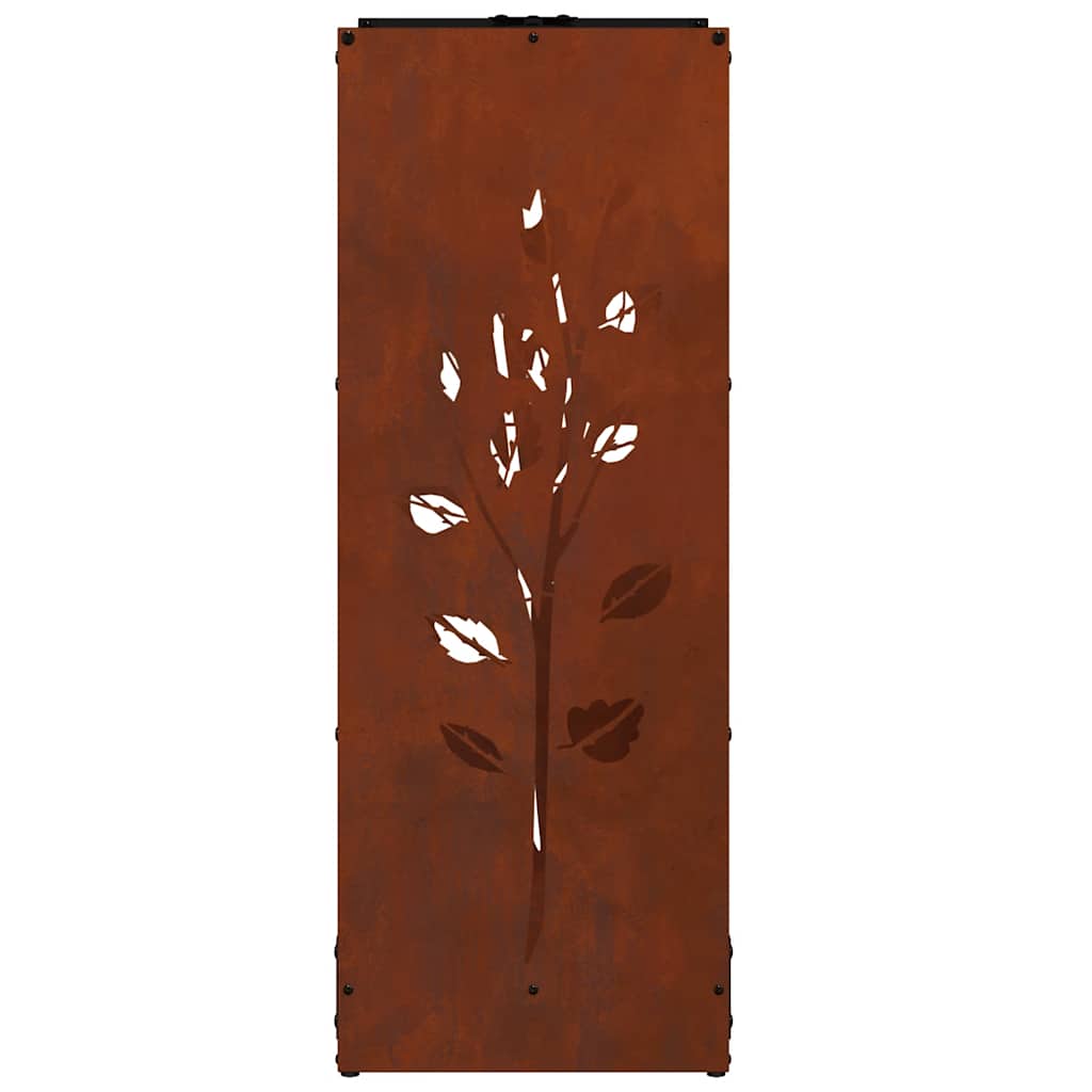 Firewood Rack 40 x 30 x 80 cm Weatherproof Steel