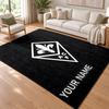 ACF Fiorentina Custom Name Personalized Rug Non‑Slip Doormat Floor Carpet Housewarming Birthday Gift for Family Friends