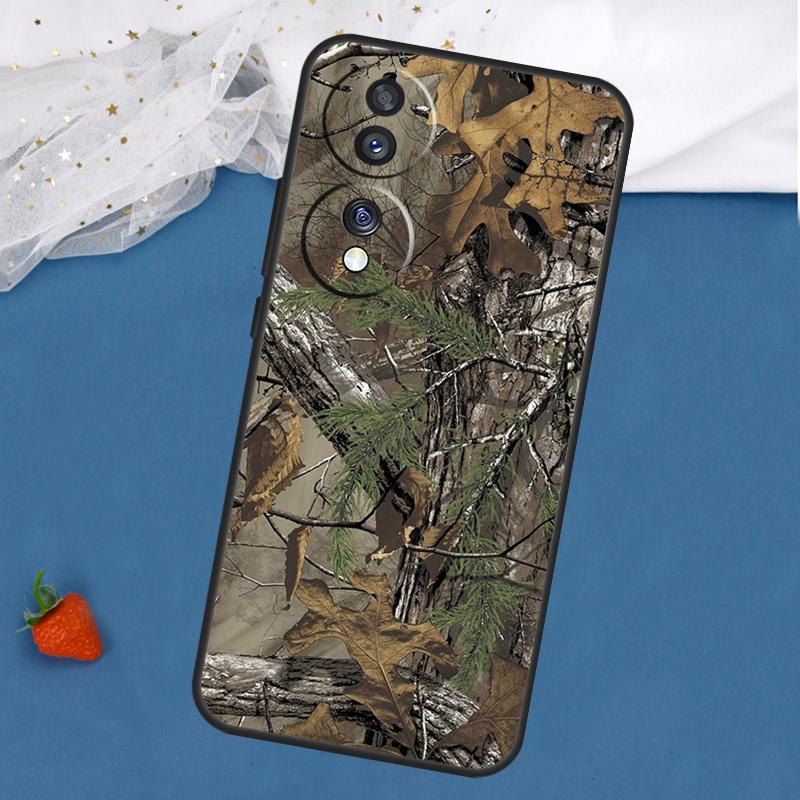 Hunting Camouflage Pattern Case For Honor Magic 8 7 5 6 Pro 200 400 50 70 90 Lite Win RT X8c X8b X9a X9b X9c X9d Cover