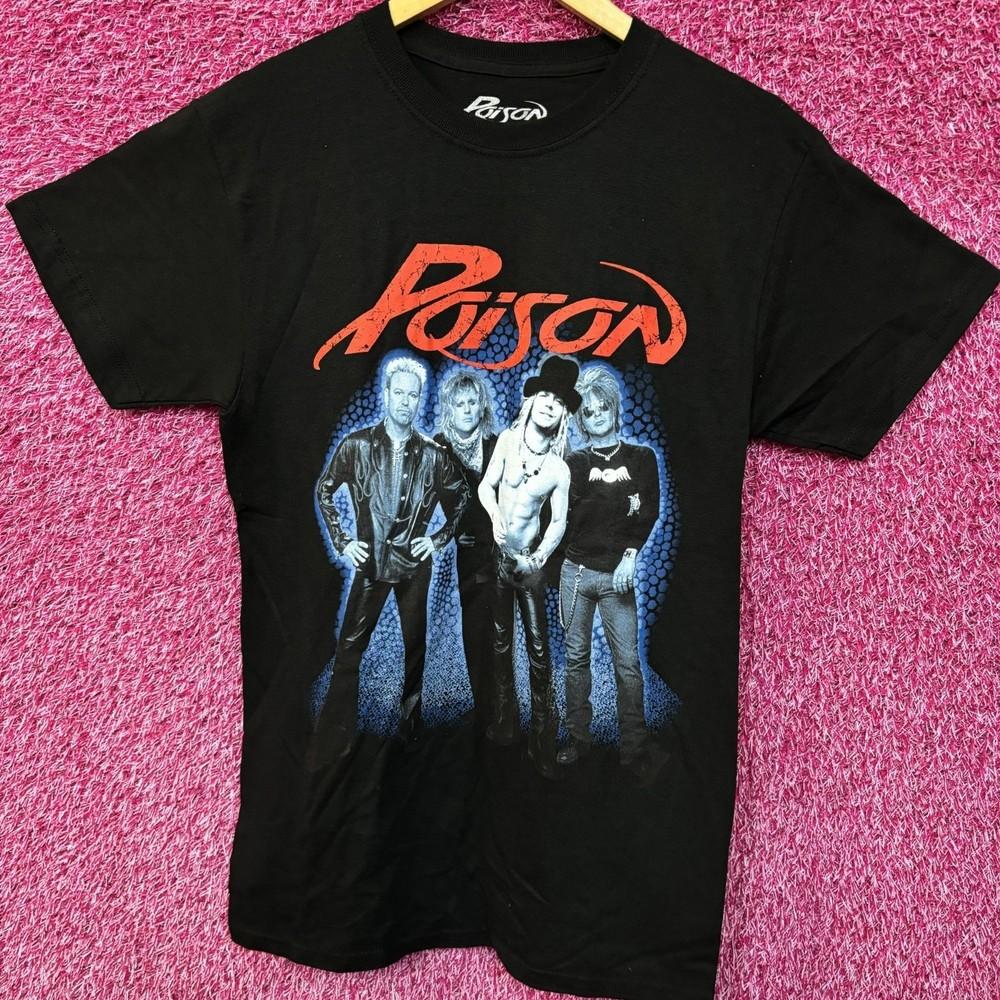 Poison Power to the People Heavy Metal Tee small Unisex T-Shirt