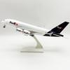 A380 30см Масштаб 1/240 Самолет Fedex Смоляная Модель-симулятор С Колесами Самолета и Подставкой Игрушки Самолет Декор для Офиса